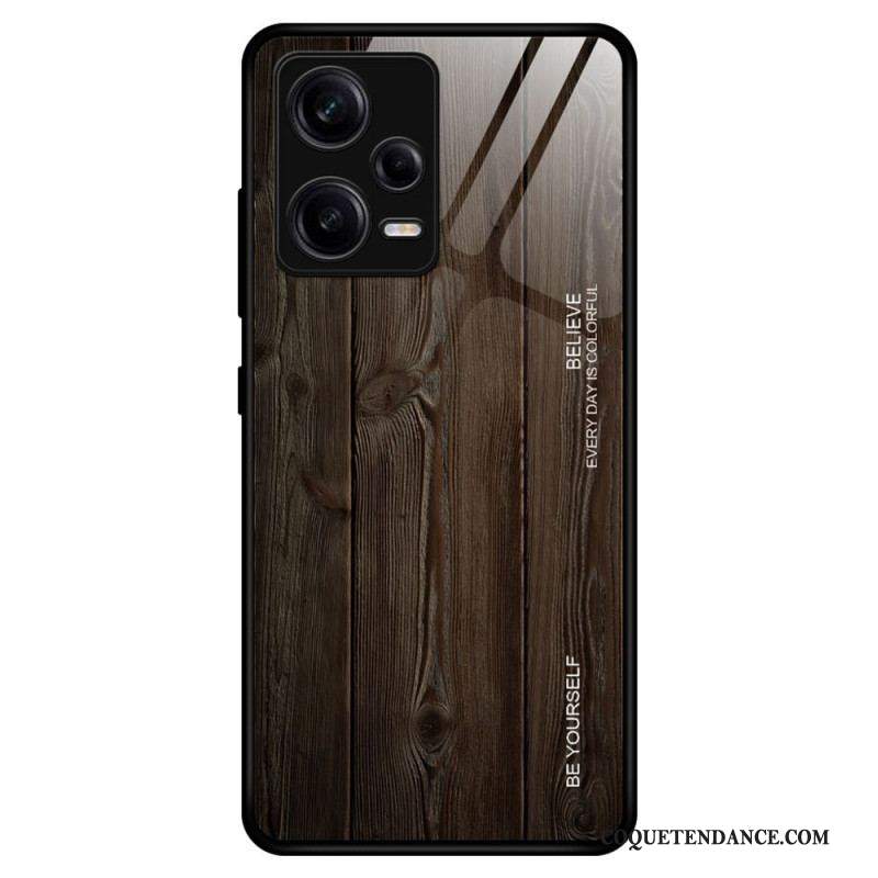 Coque Xiaomi Redmi Note 12 Pro Verre Trempé Design Bois