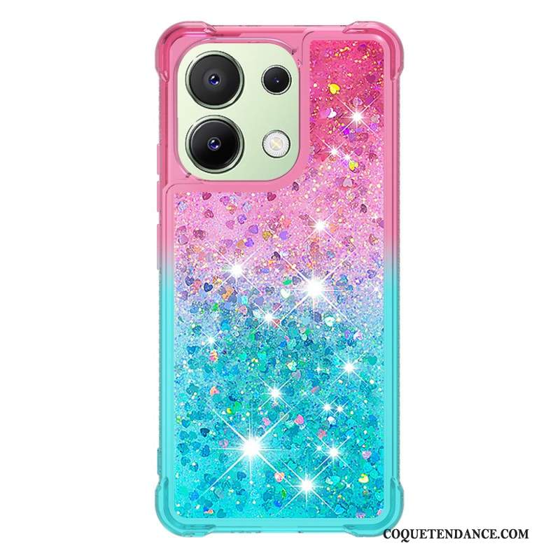 Coque Xiaomi Redmi Note 13 4G Dégradé Paillettes