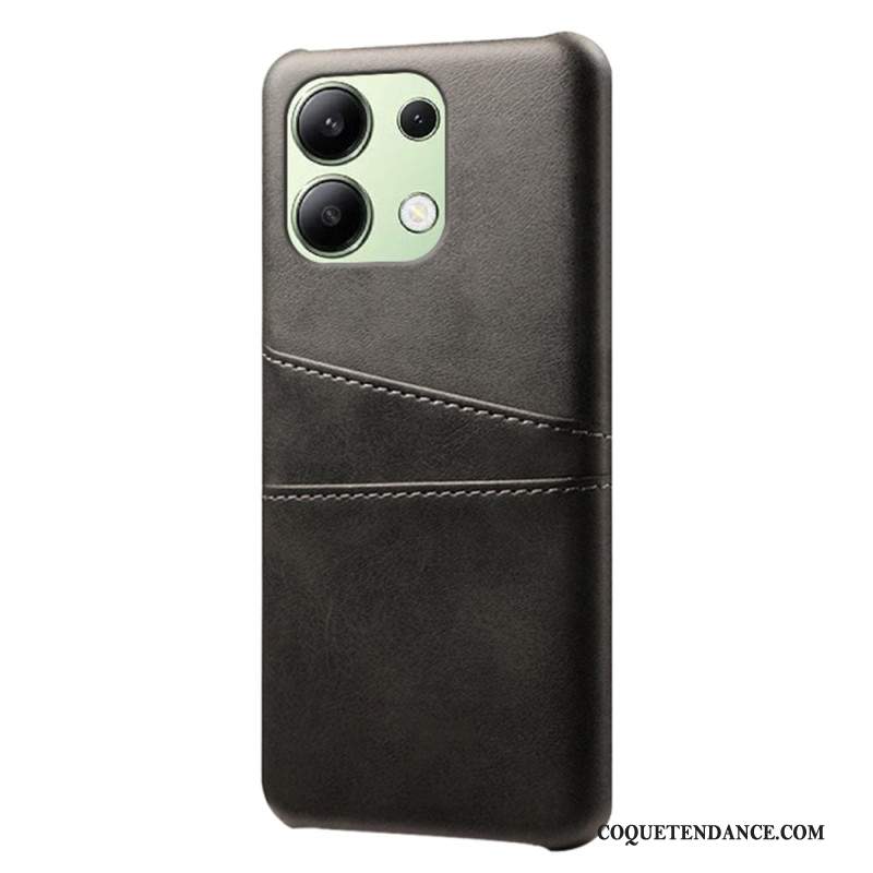 Coque Xiaomi Redmi Note 13 4G Effet Cuir Porte-Cartes