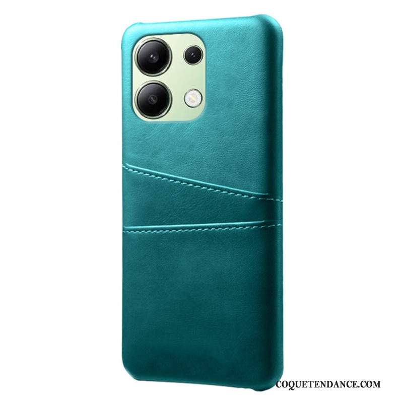 Coque Xiaomi Redmi Note 13 4G Effet Cuir Porte-Cartes