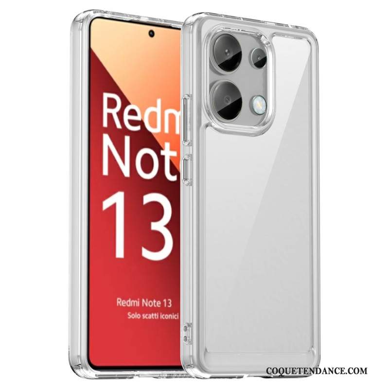 Coque Xiaomi Redmi Note 13 4G Hybride Rebords Colorés