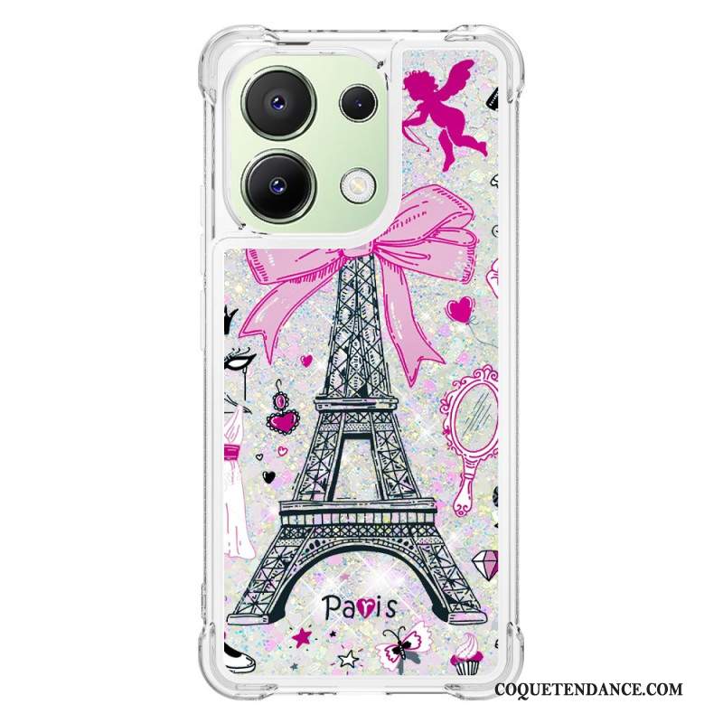 Coque Xiaomi Redmi Note 13 4G Paillettes Motif Cartoon