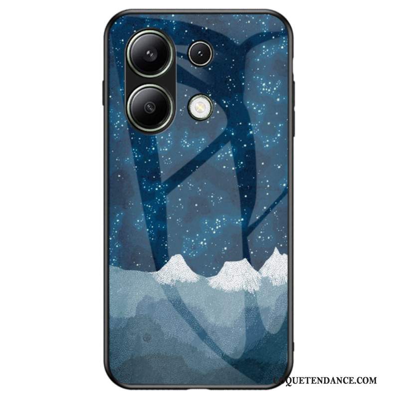 Coque Xiaomi Redmi Note 13 4G Verre Trempé Ciel Étoilé