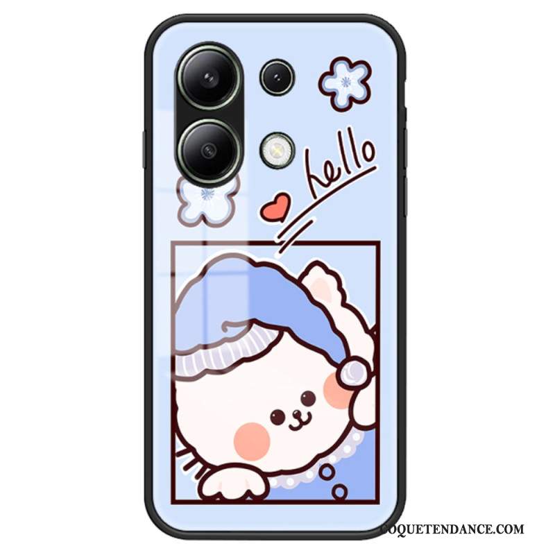 Coque Xiaomi Redmi Note 13 4G Verre Trempé Motif Cartoon