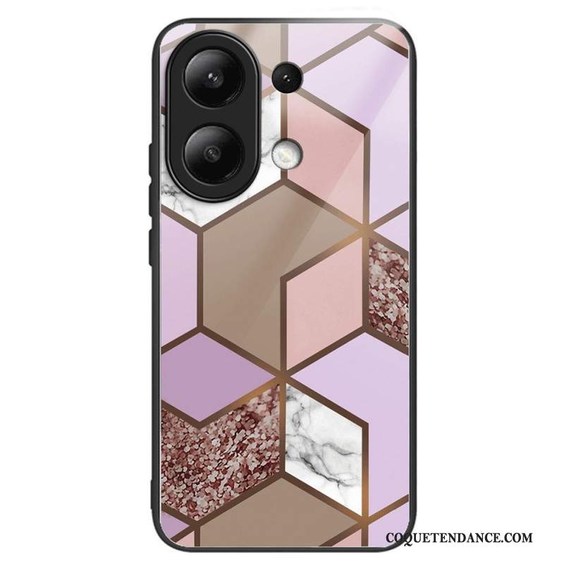 Coque Xiaomi Redmi Note 13 4G Verre Trempé Motif Marbre