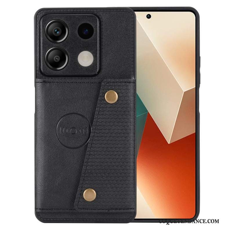 Coque Xiaomi Redmi Note 13 5G Effet Cuir Porte-Cartes