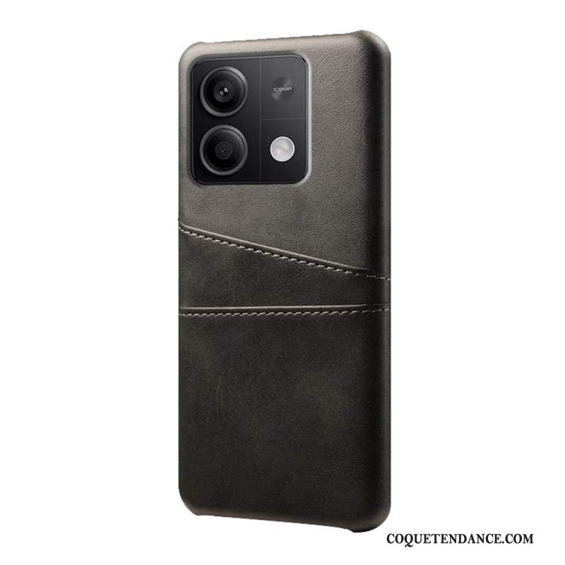 Coque Xiaomi Redmi Note 13 5G Effet Cuir Porte-Cartes