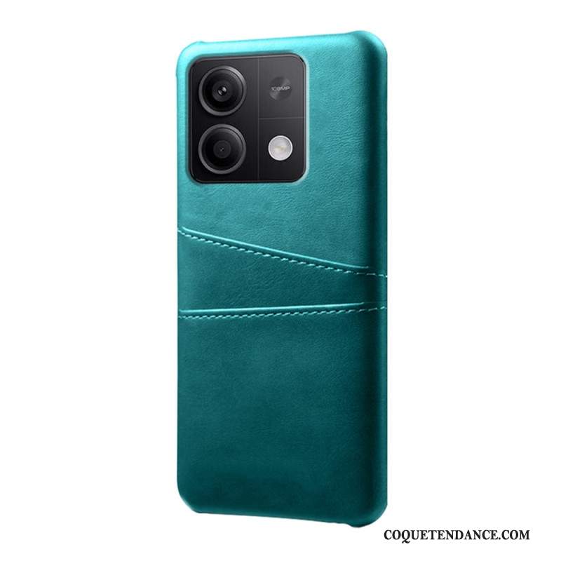 Coque Xiaomi Redmi Note 13 5G Effet Cuir Porte-Cartes