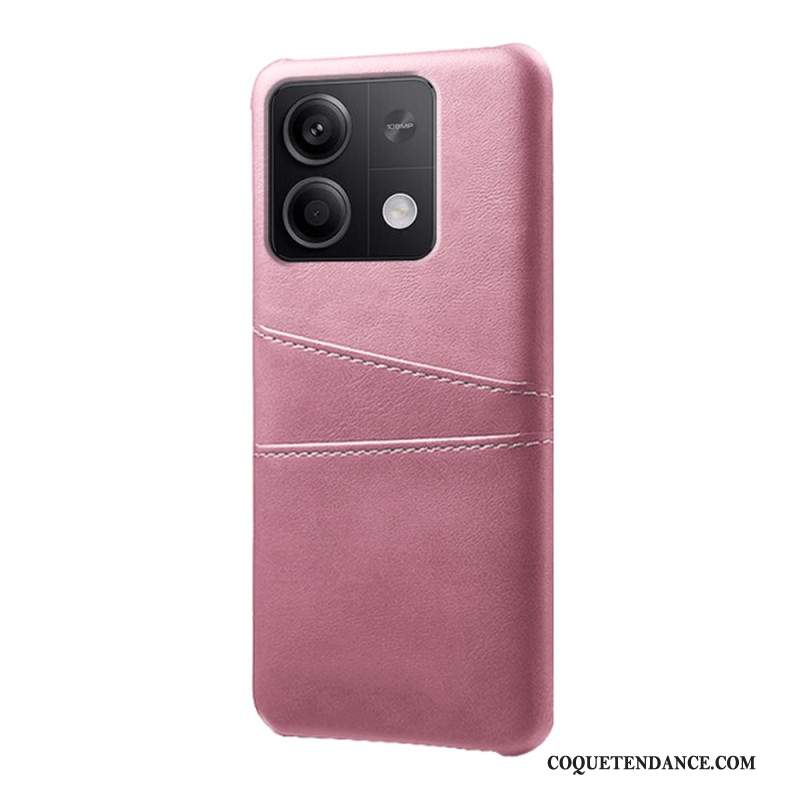 Coque Xiaomi Redmi Note 13 5G Effet Cuir Porte-Cartes