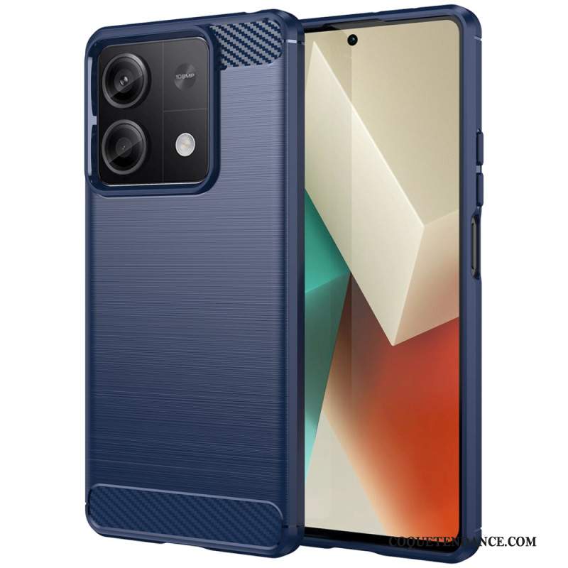 Coque Xiaomi Redmi Note 13 5G Fibre Carbone Brossé