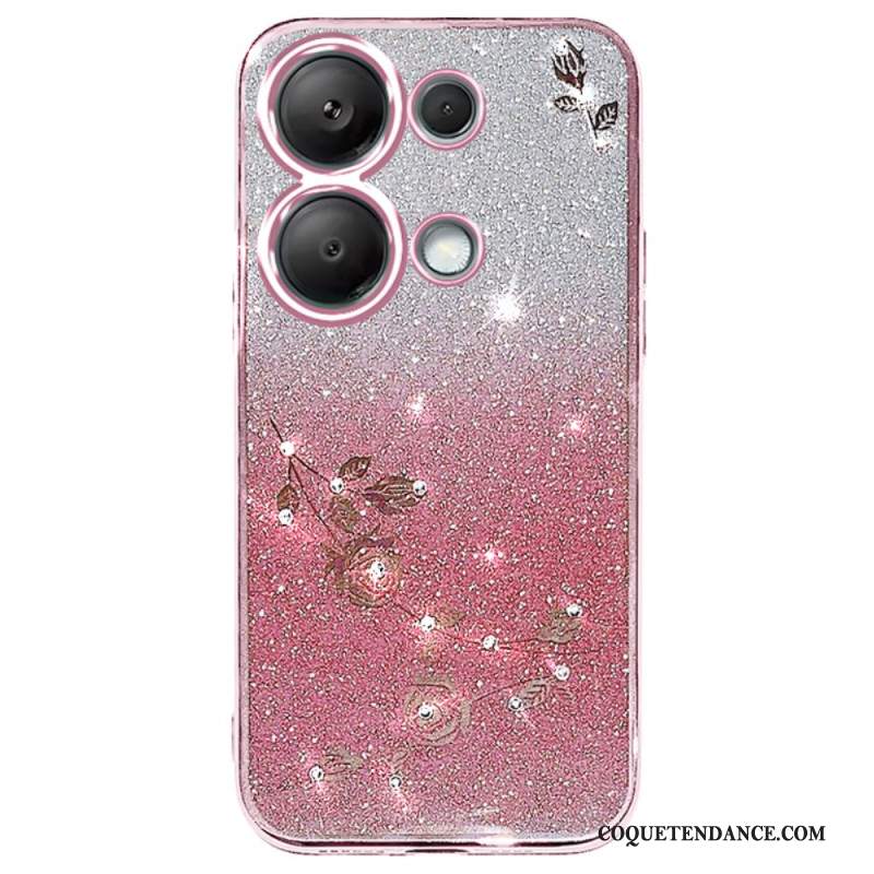 Coque Xiaomi Redmi Note 13 5G Paillettes et Strass KADEM