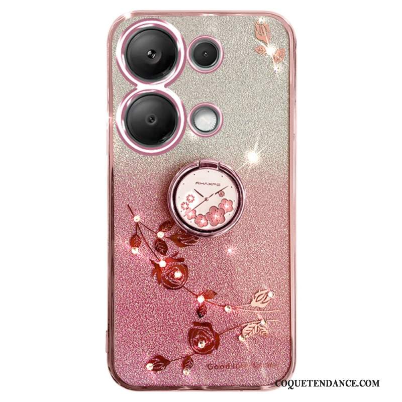 Coque Xiaomi Redmi Note 13 5G Support Paillettes et Strass KADEM