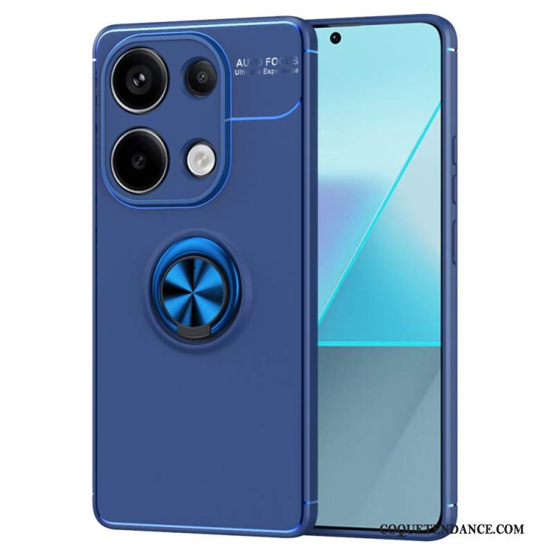 Coque Xiaomi Redmi Note 13 Pro 4G / Poco M6 Pro 4G Anneau Support Métallique