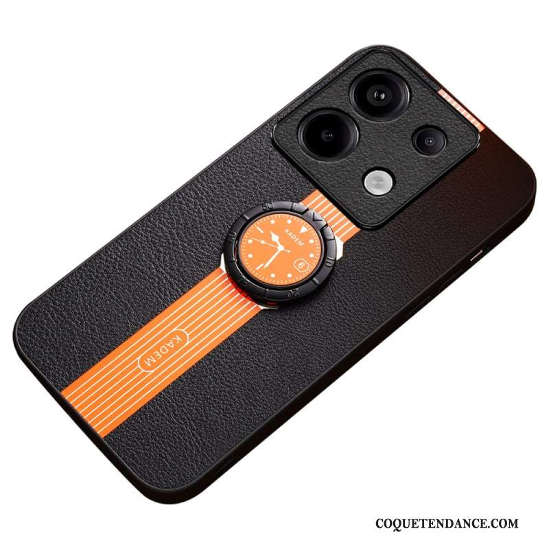 Coque Xiaomi Redmi Note 13 Pro 5G / Poco X6 5G Design Montre avec Anneau-Support KADEM