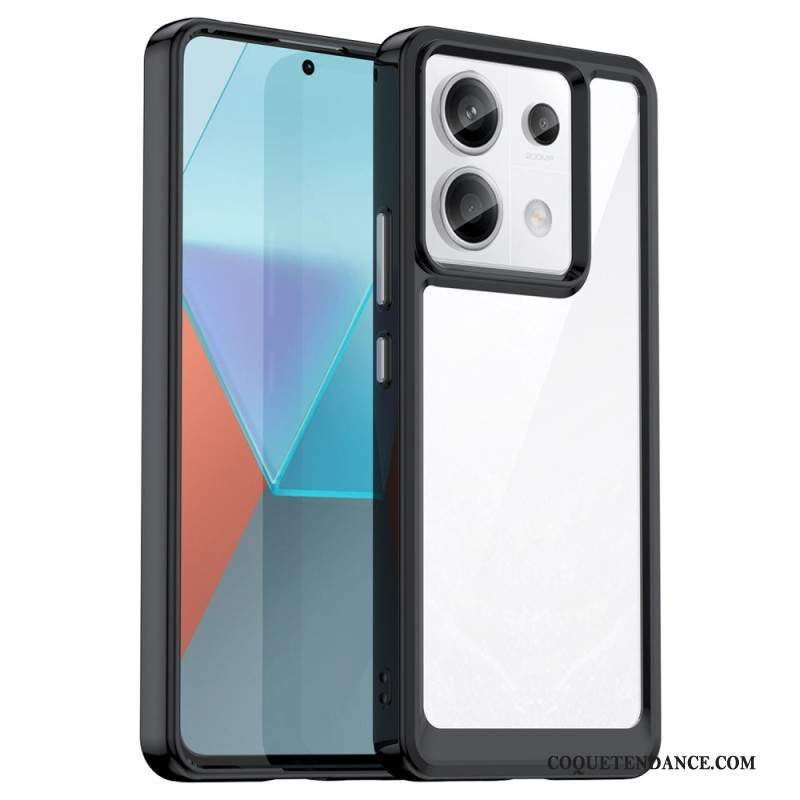 Coque Xiaomi Redmi Note 13 Pro 5G / Poco X6 5G Hybride Rebords Colorés