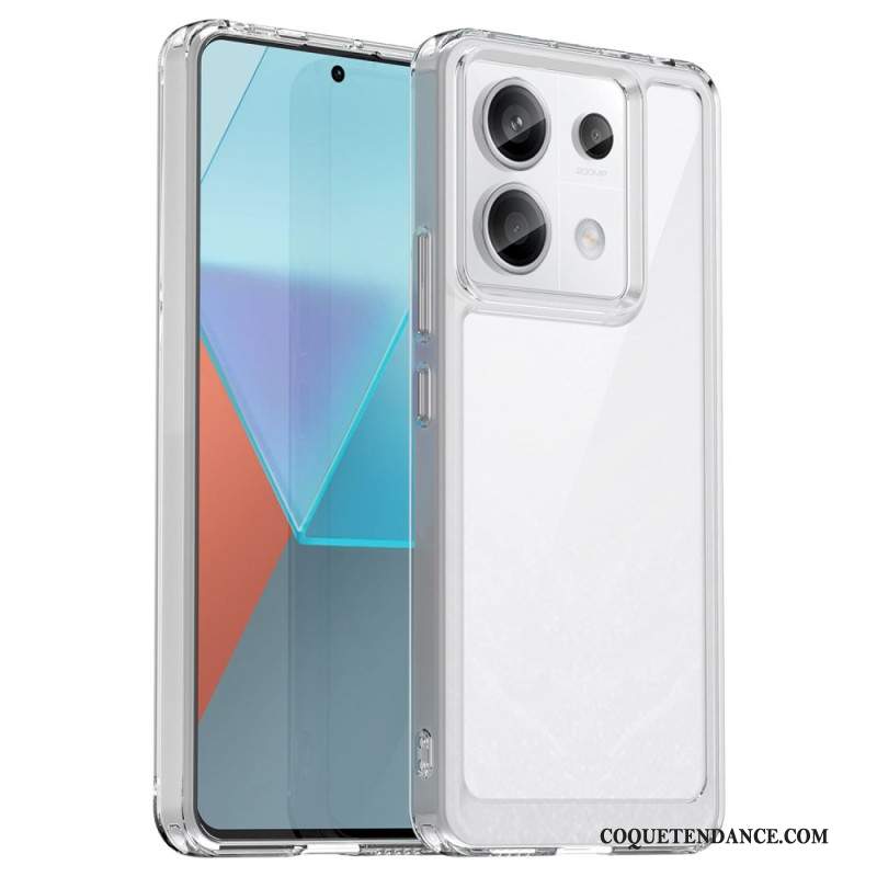 Coque Xiaomi Redmi Note 13 Pro 5G / Poco X6 5G Hybride Rebords Colorés