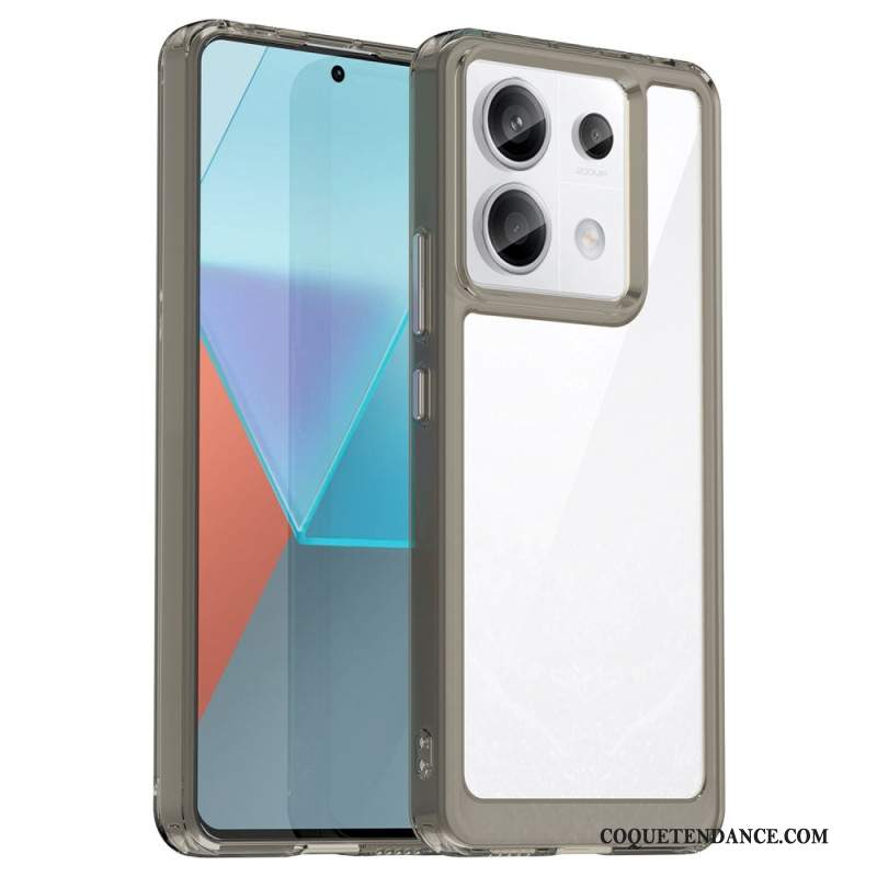 Coque Xiaomi Redmi Note 13 Pro 5G / Poco X6 5G Hybride Rebords Colorés