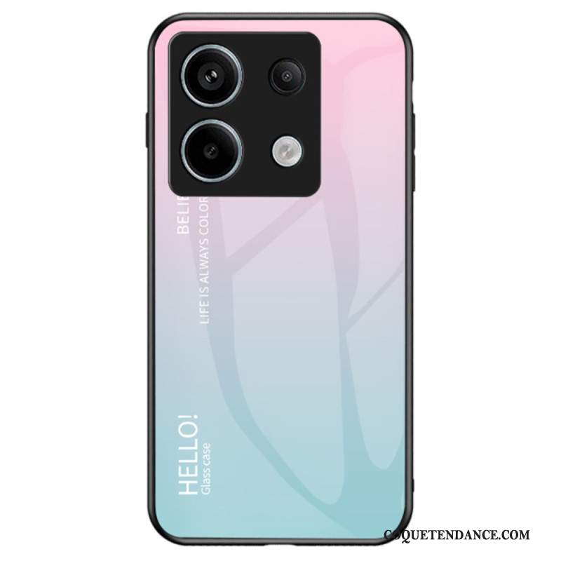 Coque Xiaomi Redmi Note 13 Pro 5G / Poco X6 5G Verre Trempé Hello