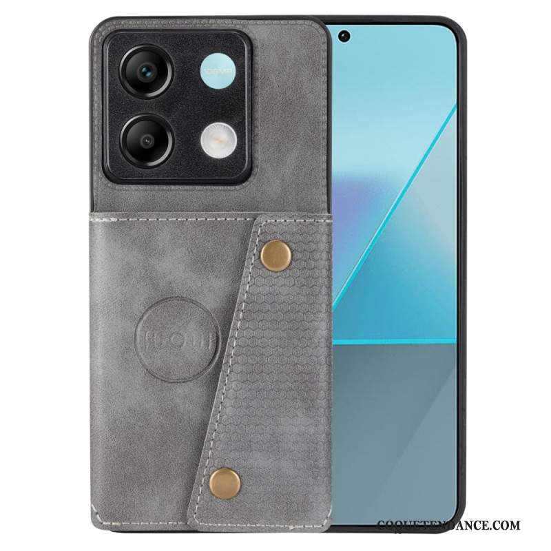 Coque Xiaomi Redmi Note 13 Pro 5G / Poco X6 5G avec Porte-Cartes Support