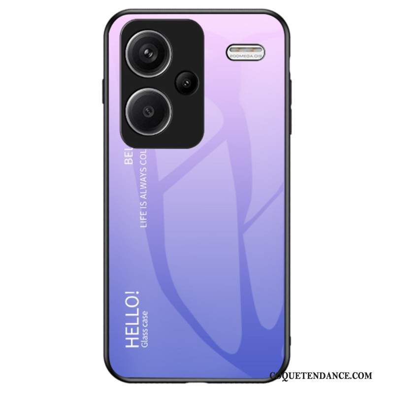 Coque Xiaomi Redmi Note 13 Pro Plus 5G Verre Trempé Dégradé