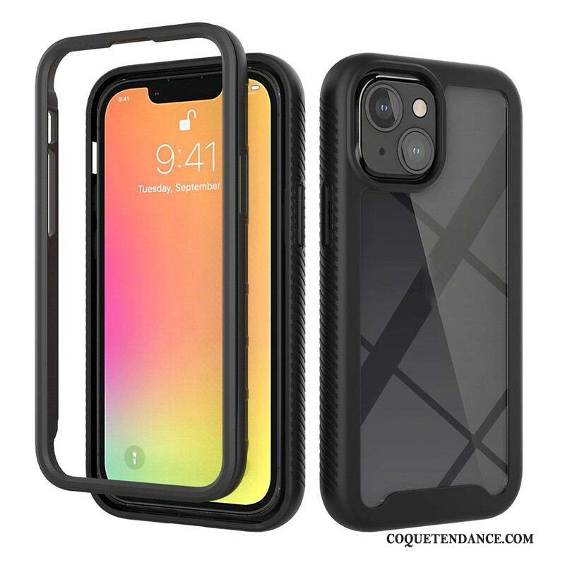 Coque iPhone 13 Mini Conception Hybride Rebords Silicone