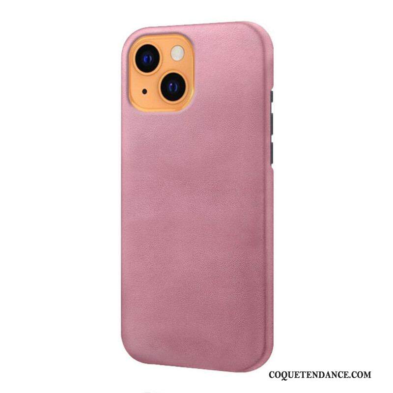 Coque iPhone 13 Mini Effet Cuir KSQ