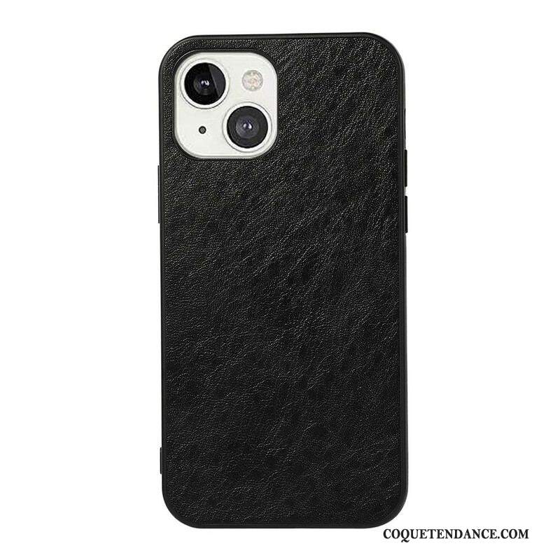 Coque iPhone 13 Mini Effet Cuir Élégance