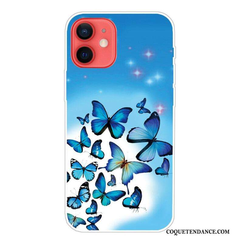 Coque iPhone 13 Mini Papillons Papillons