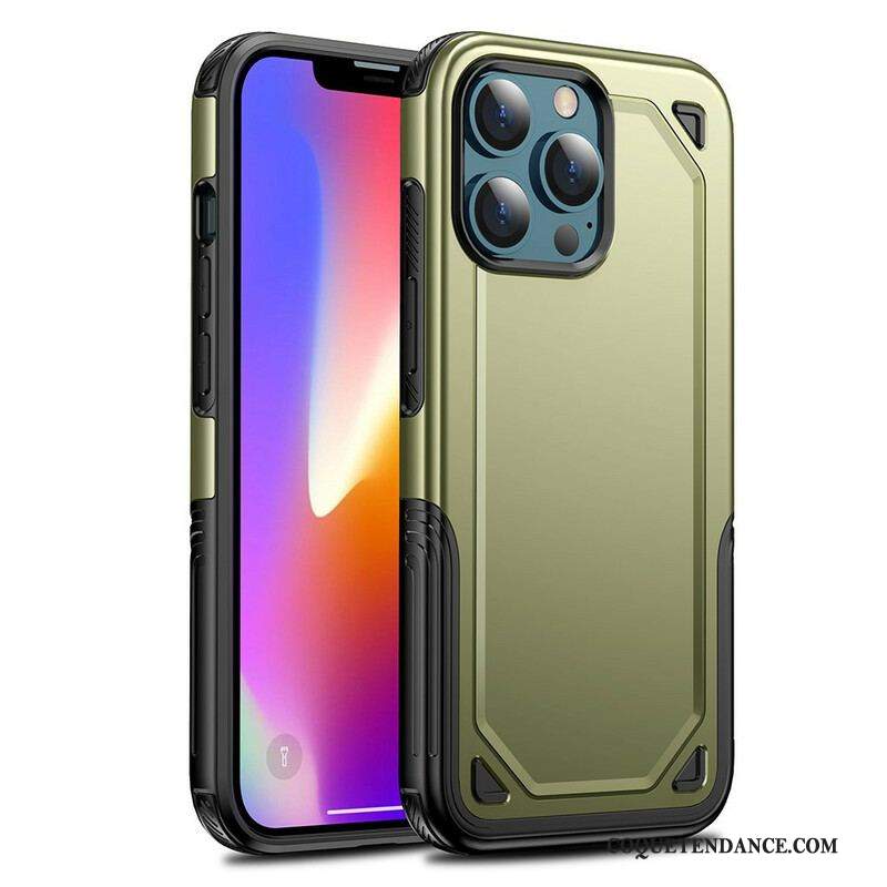 Coque iPhone 13 Pro Armor Effet Métal