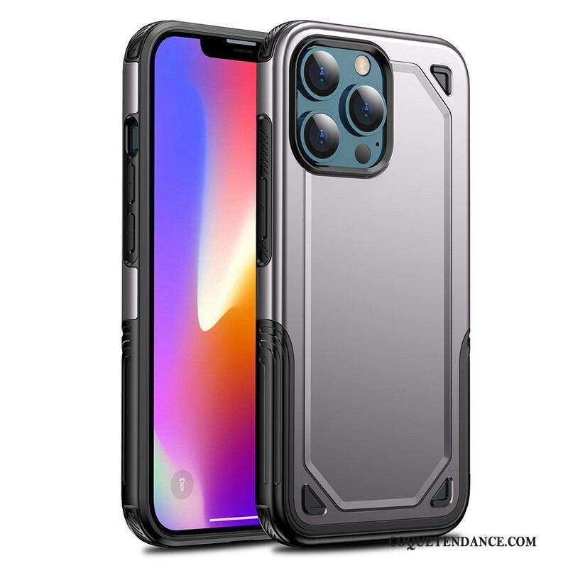 Coque iPhone 13 Pro Armor Effet Métal