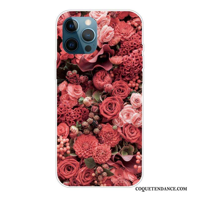 Coque iPhone 13 Pro Fleurs Intenses