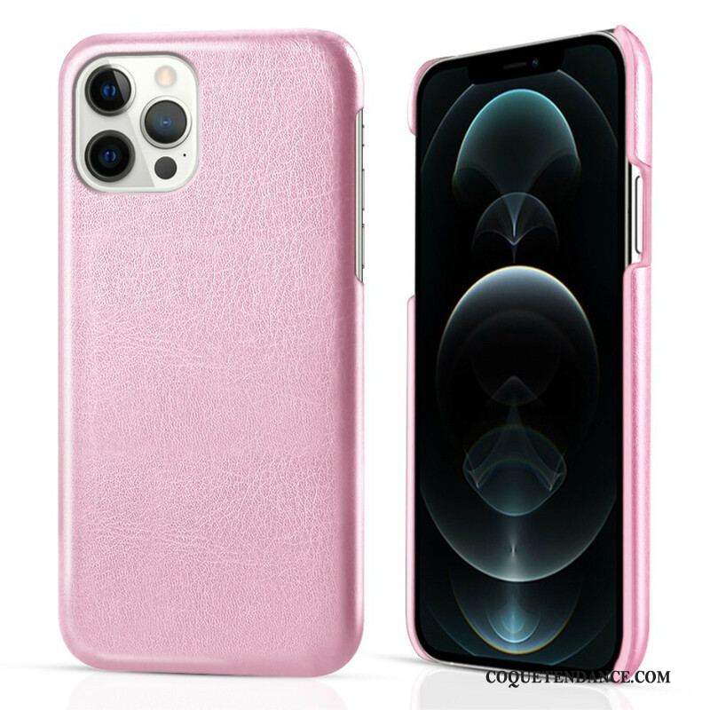 Coque iPhone 13 Pro Max Effet Cuir KSQ