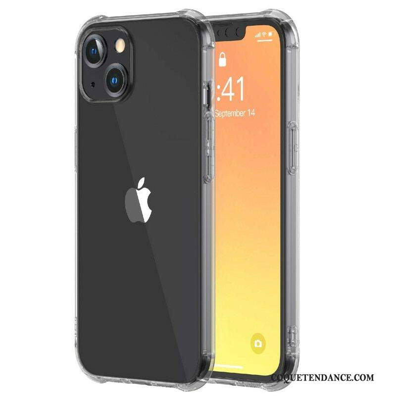 Coque iPhone 13 Pro Max Transparente LEEU Coussins Protecteurs