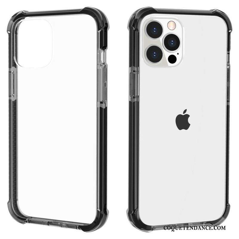 Coque iPhone 13 Pro Transparente Rebords Silicone