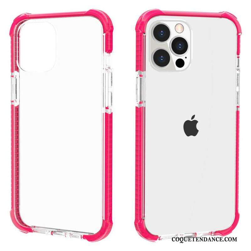 Coque iPhone 13 Pro Transparente Rebords Silicone