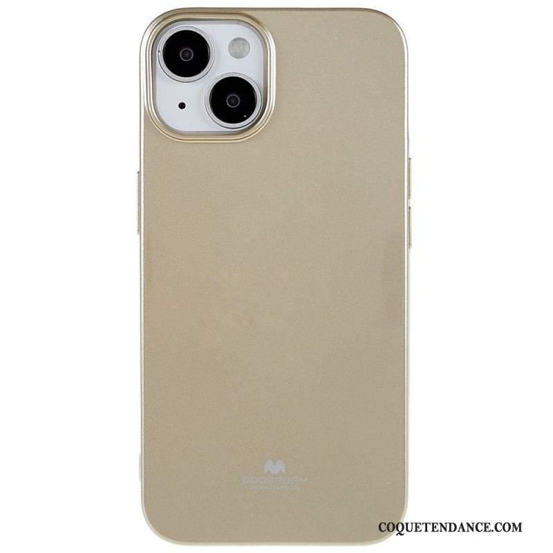 Coque iPhone 14 Paillettes Mercury Goospery