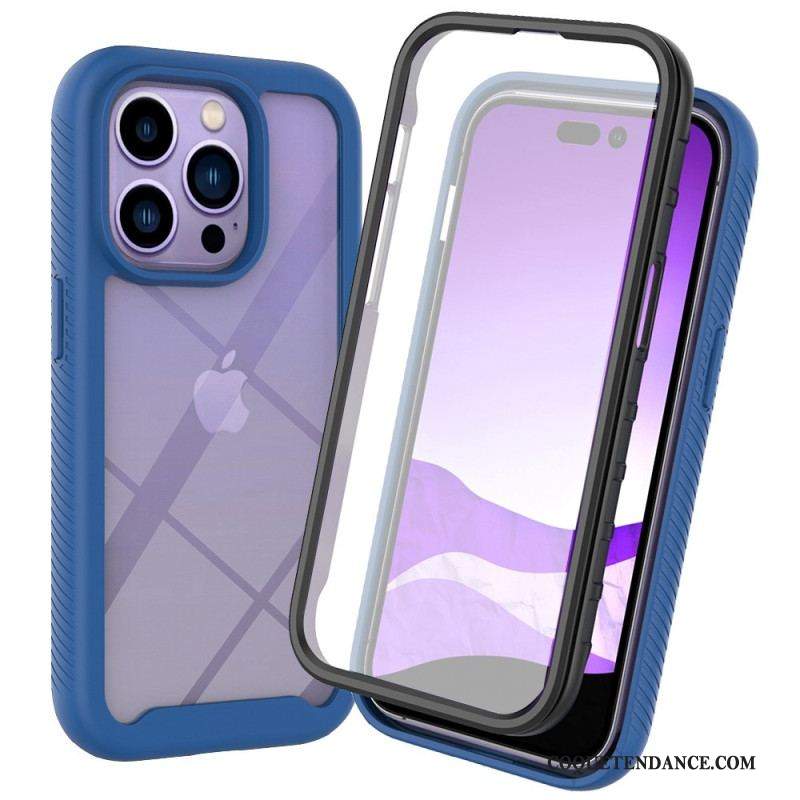 Coque iPhone 14 Pro Max Hybride avec Protecteur pour Écran