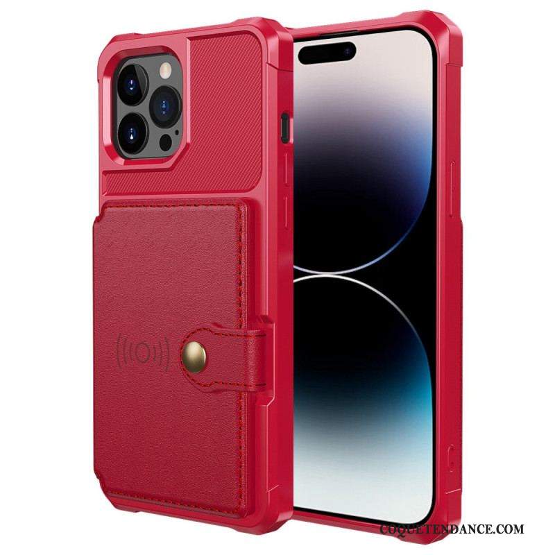 Coque iPhone 14 Pro Max Porte-Cartes Intégré