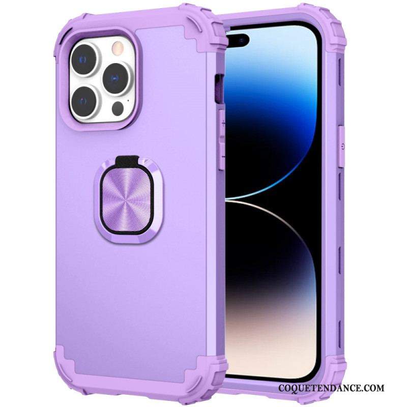 Coque iPhone 14 Pro Max Renforcée avec Anneau-Support