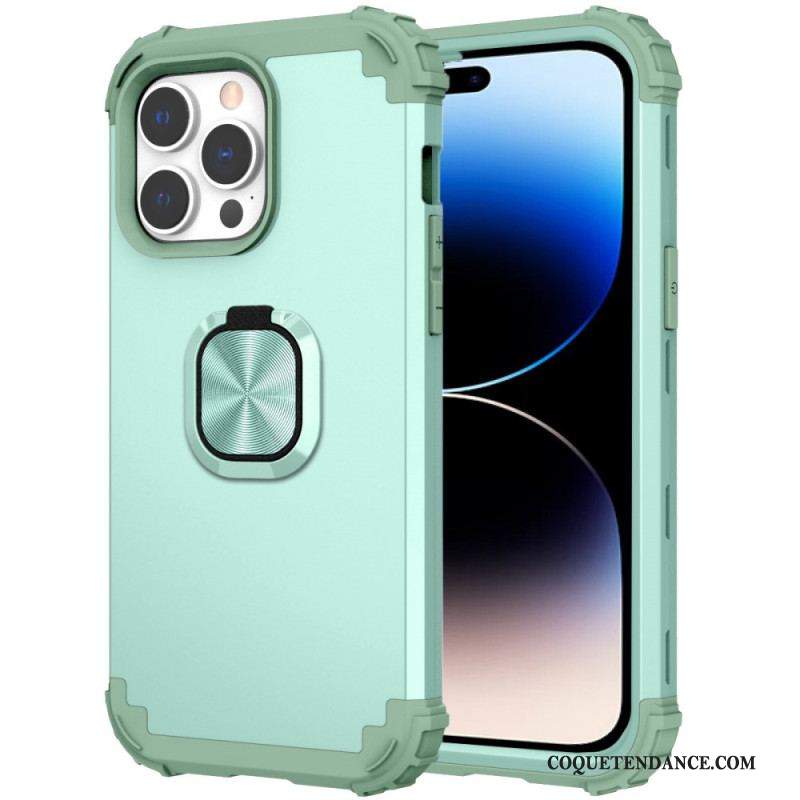 Coque iPhone 14 Pro Max Renforcée avec Anneau-Support