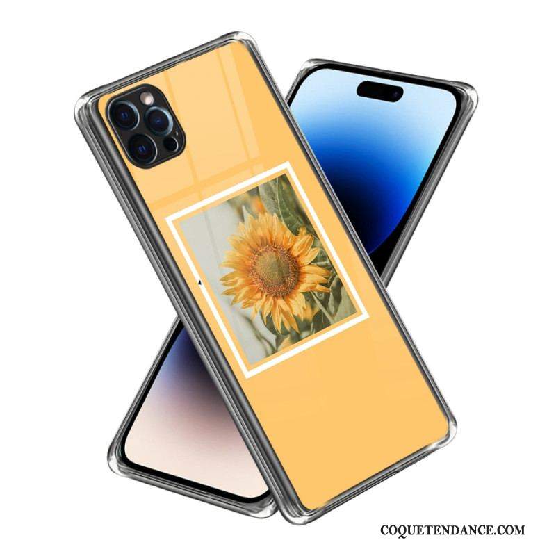 Coque iPhone 14 Pro Max Tournesols