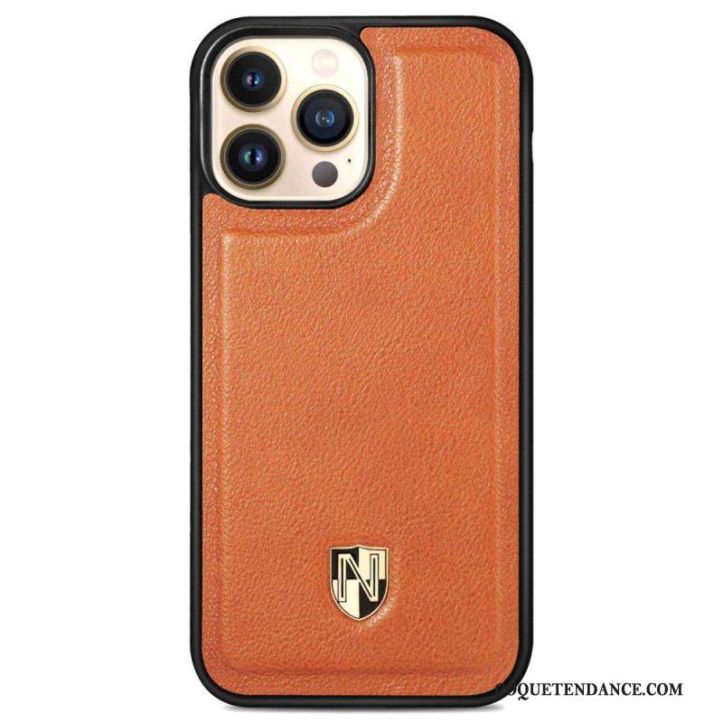 Coque iPhone 14 Pro Max Véritable Cuir CASENEO