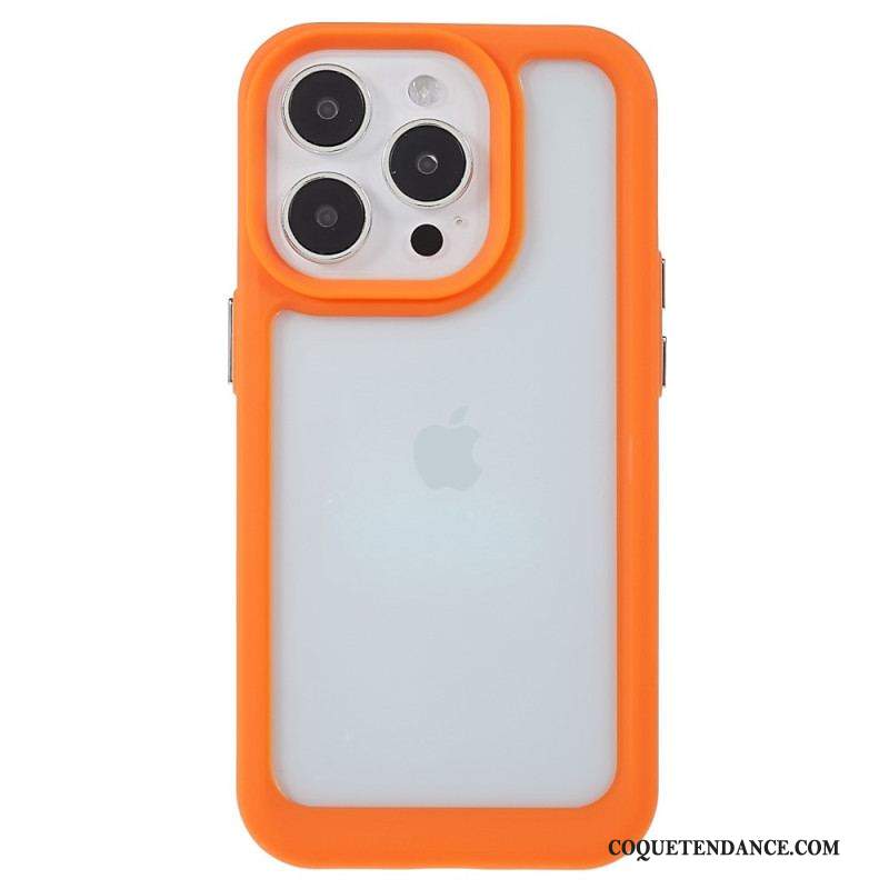 Coque iPhone 14 Pro Rebords Silicone