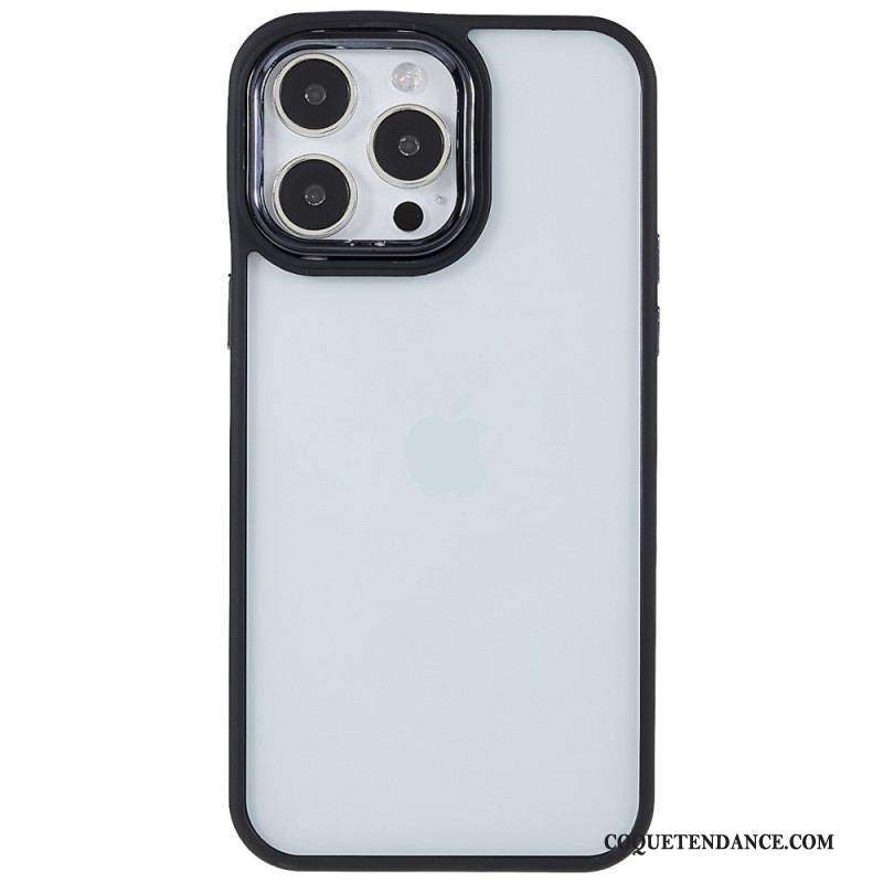 Coque iPhone 14 Pro Transparente Rebords Colorés