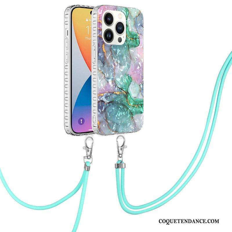 Coque iPhone 14 Pro à Cordon Stylée