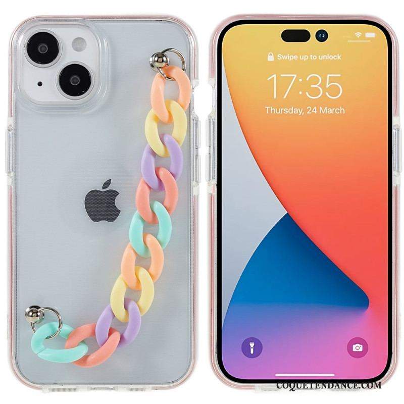 Coque iPhone 14 Silicone Bracelet