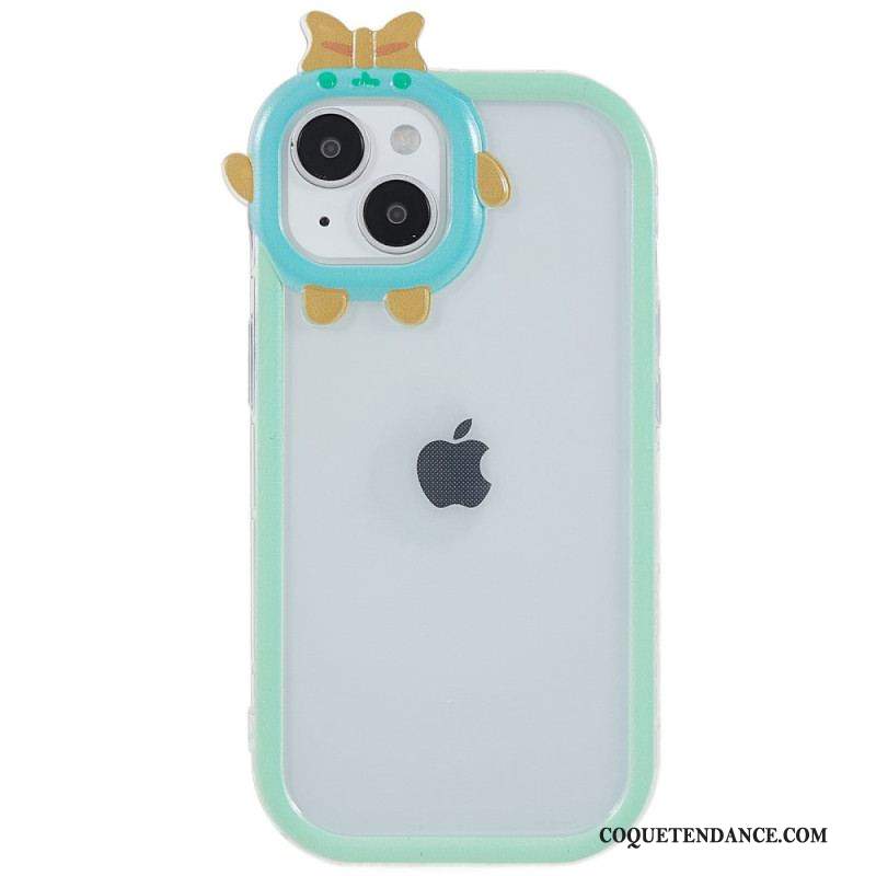 Coque iPhone 14 Transparente Cartoon