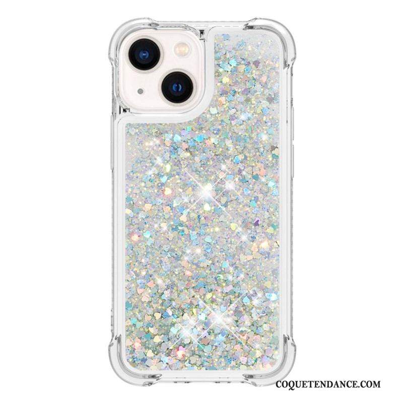 Coque iPhone 15 Paillettes