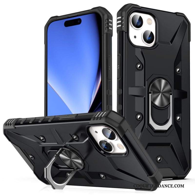 Coque iPhone 15 Plus Anneau-Support Magnétique