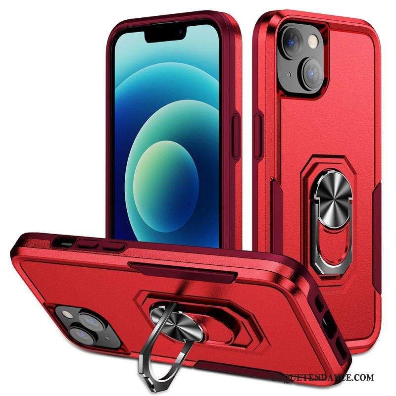 Coque iPhone 15 Plus Anneau-Support Stylé